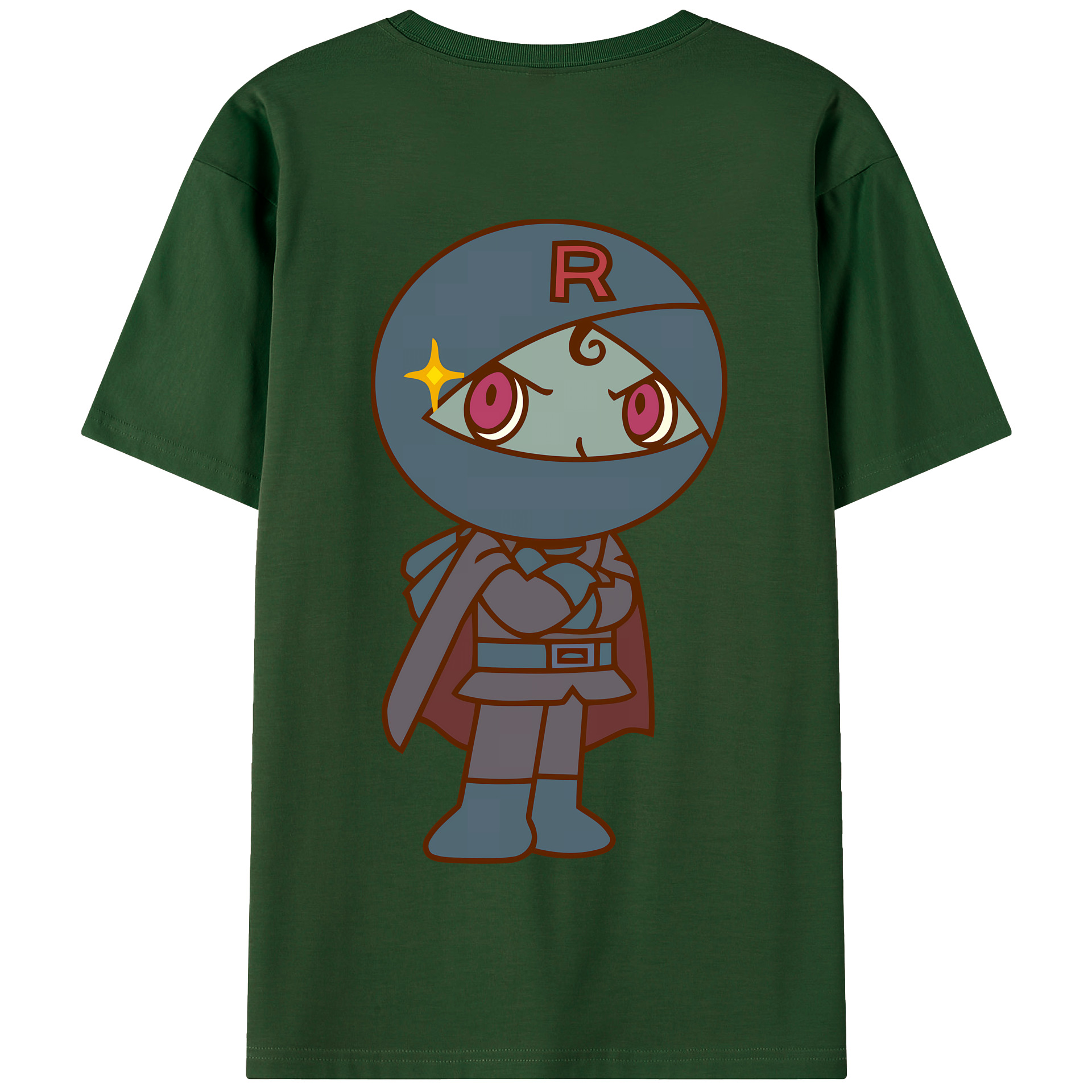 （画像用） アンパンマン Anpanman 綿100％半袖Tシャツ（背面プリント）